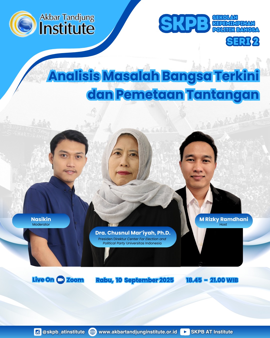 Sekolah Kepemimpinan Politik Bangsa (SKPB) Akbar Tandjung Institute (ATI) Angkatan XIV (Seri 2)